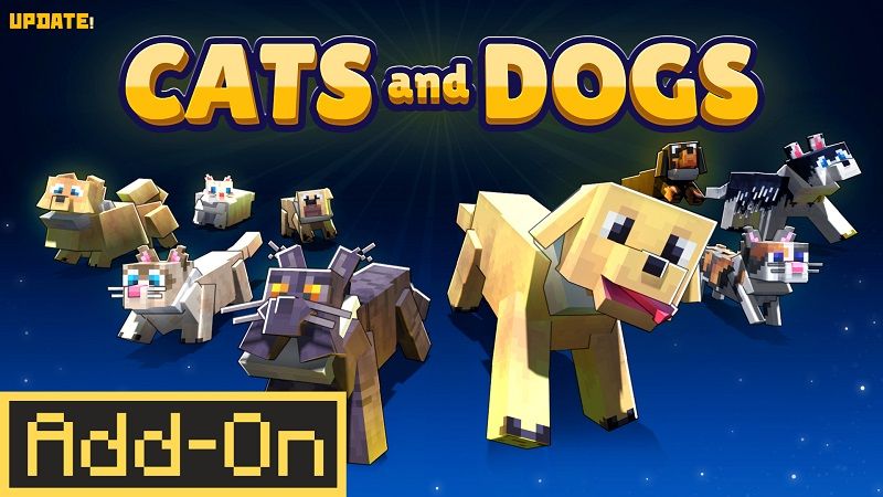 Cats And Dogs Add-On! on the Minecraft Marketplace by Street Studios