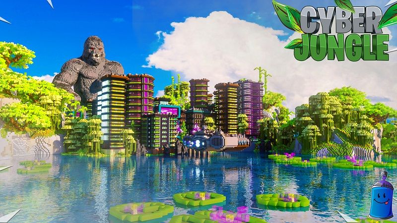 Cyber Jungle on the Minecraft Marketplace by Street Studios