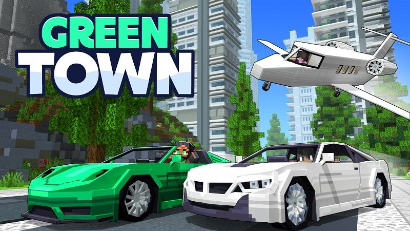 Green Town on the Minecraft Marketplace by Street Studios