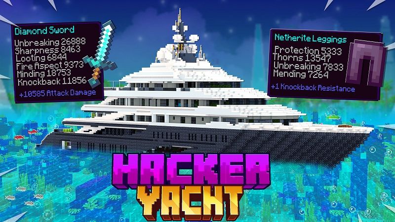 Hacker Yacht on the Minecraft Marketplace by Street Studios