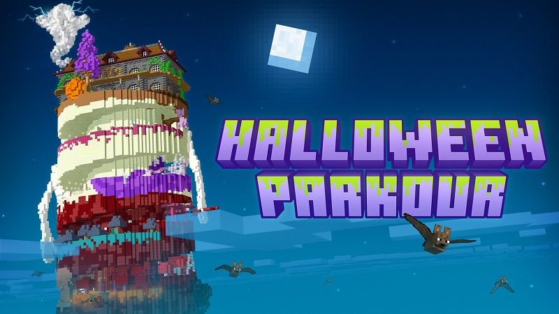 Halloween Parkour on the Minecraft Marketplace by Street Studios