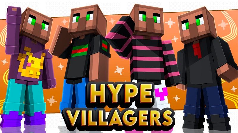 Hype Villagers on the Minecraft Marketplace by Street Studios