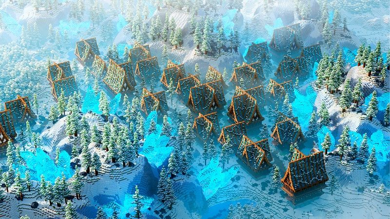 Ice Village on the Minecraft Marketplace by Street Studios