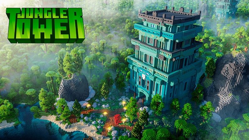 Jungle Tower on the Minecraft Marketplace by Street Studios