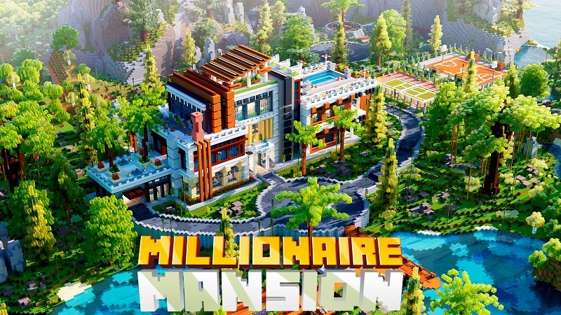 Millionaire Mansion on the Minecraft Marketplace by Street Studios