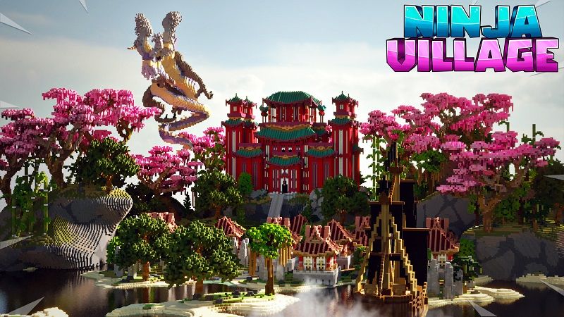 Ninja Village on the Minecraft Marketplace by Street Studios