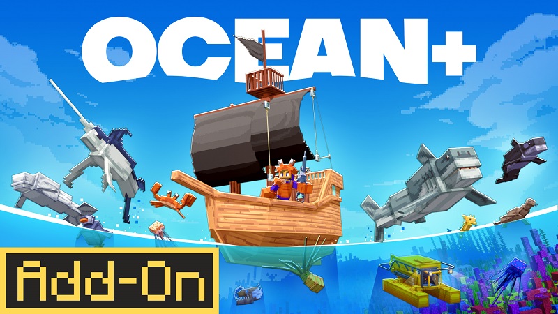 Ocean+ Add-On on the Minecraft Marketplace by Street Studios