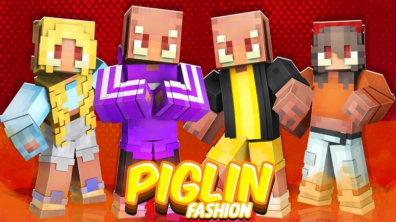 Piglin Fashion on the Minecraft Marketplace by Street Studios