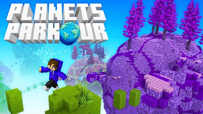 Planets Parkour on the Minecraft Marketplace by Street Studios