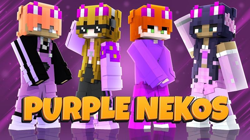 Purple Nekos on the Minecraft Marketplace by Street Studios