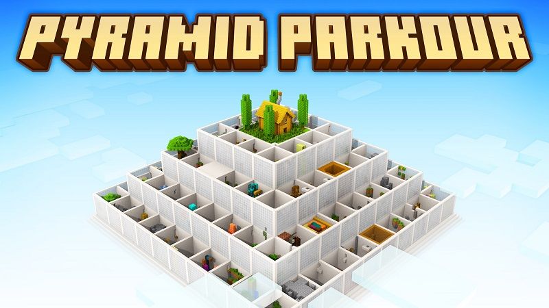 Pyramid Parkour on the Minecraft Marketplace by Street Studios