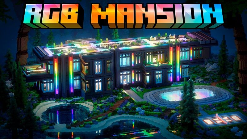 RGB Mansion on the Minecraft Marketplace by Street Studios