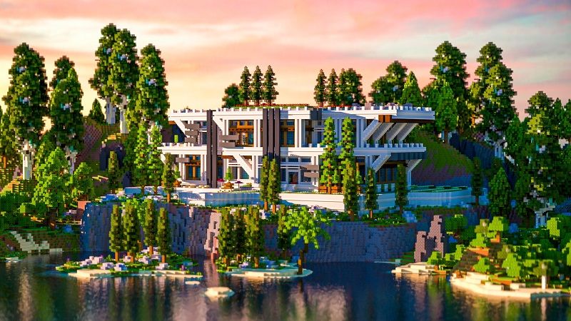 Rich Mansion on the Minecraft Marketplace by Street Studios