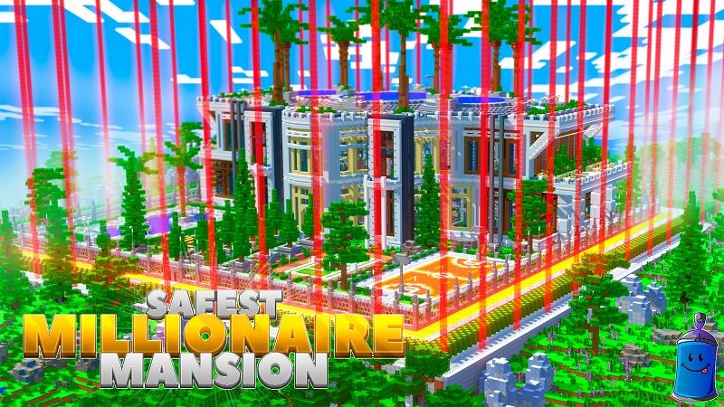 Safest Millionaire Mansion on the Minecraft Marketplace by Street Studios