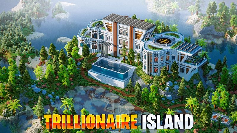 Trillionaire Island on the Minecraft Marketplace by Street Studios