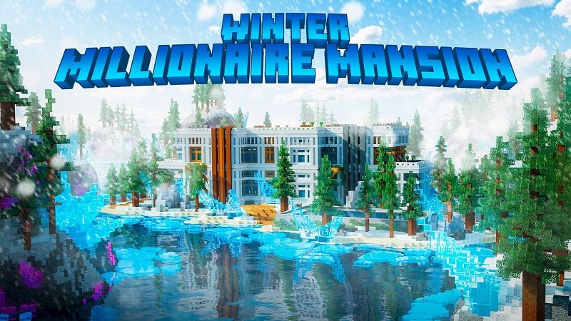 Winter Millionaire Mansion on the Minecraft Marketplace by Street Studios