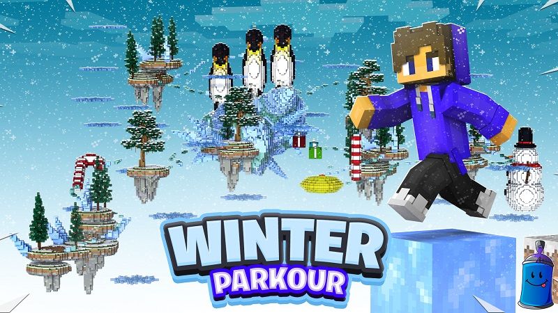 Winter Parkour on the Minecraft Marketplace by Street Studios