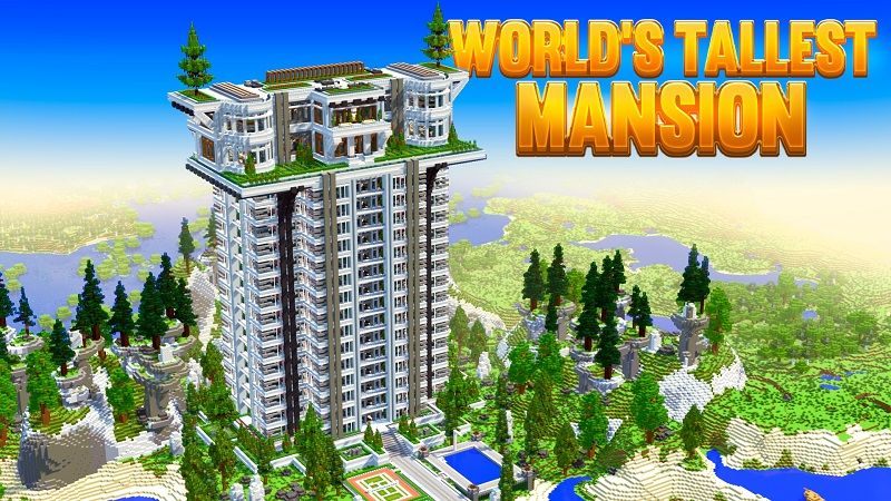 World's Tallest Mansion on the Minecraft Marketplace by Street Studios