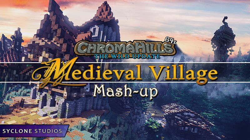 Chroma Hills Medieval Village on the Minecraft Marketplace by syclone-studios