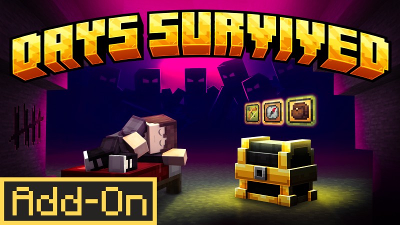 Days Survived Counter on the Minecraft Marketplace by Syclone Studios