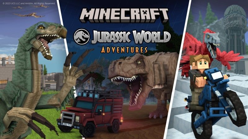 Jurassic World Adventures on the Minecraft Marketplace by syclone-studios