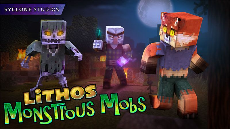 Lithos Monstrous Mobs on the Minecraft Marketplace by Syclone Studios