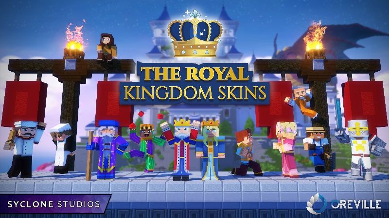 The Royal Kingdom HD Skins on the Minecraft Marketplace by Syclone Studios