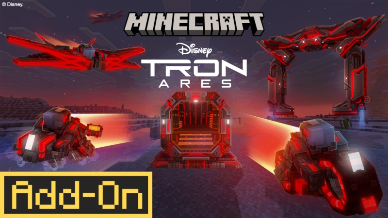 TRON Add-On on the Minecraft Marketplace by Syclone Studios