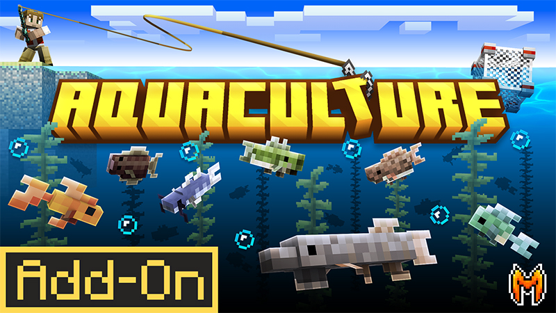 Aquaculture Add-On on the Minecraft Marketplace by Team Metallurgy