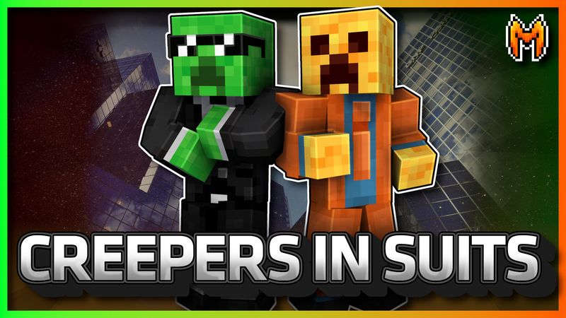 Creepers in Suits on the Minecraft Marketplace by Team Metallurgy