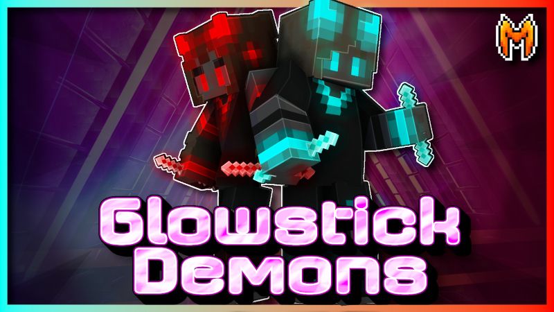 Glowstick Demons on the Minecraft Marketplace by Team Metallurgy