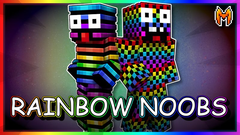 Rainbow Noobs on the Minecraft Marketplace by Team Metallurgy