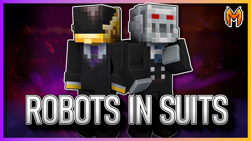 Robots in Suits on the Minecraft Marketplace by Team Metallurgy