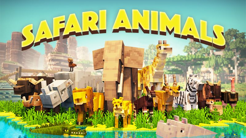 Safari Animals on the Minecraft Marketplace by team-vaeron