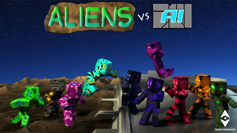 Aliens VS AI on the Minecraft Marketplace by Team Visionary