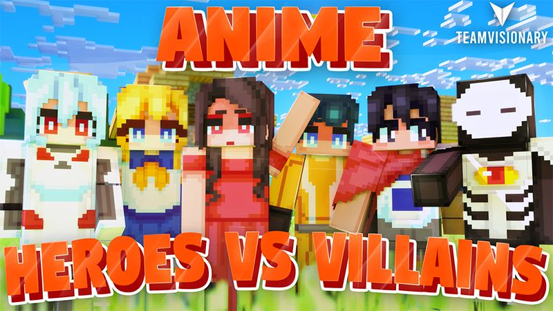 Anime Heroes vs Villains on the Minecraft Marketplace by Team Visionary