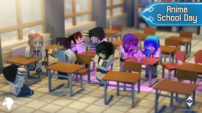 Anime School Day on the Minecraft Marketplace by team-visionary