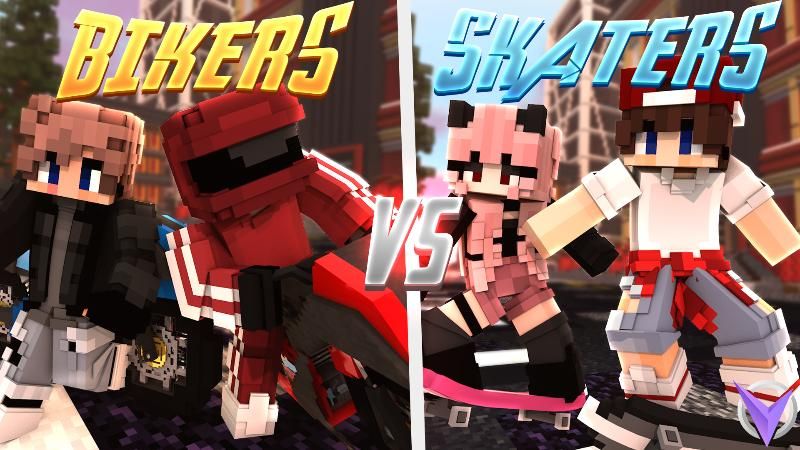 Bikers vs Skaters on the Minecraft Marketplace by Team Visionary