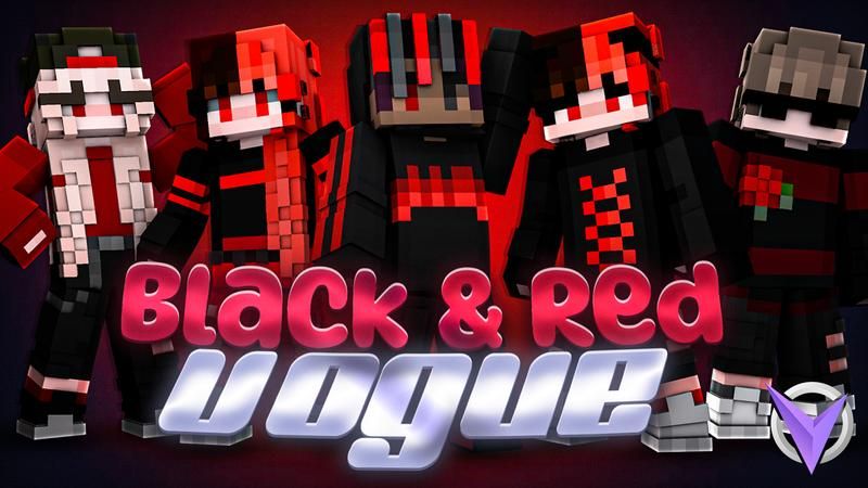 Black & Red Vogue on the Minecraft Marketplace by Team Visionary