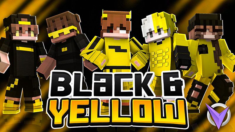 Black & Yellow on the Minecraft Marketplace by Team Visionary