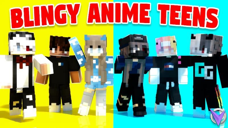 Blingy Anime Teens on the Minecraft Marketplace by team-visionary