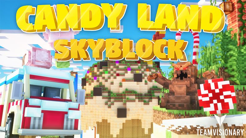 Candy Land Skyblock on the Minecraft Marketplace by Team Visionary