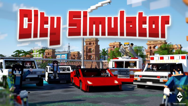 City Simulator on the Minecraft Marketplace by Team Visionary