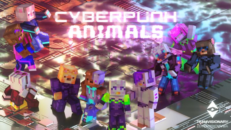 Cyberpunk Animals on the Minecraft Marketplace by Team Visionary