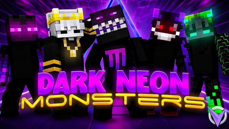 Dark Neon Monsters on the Minecraft Marketplace by Team Visionary