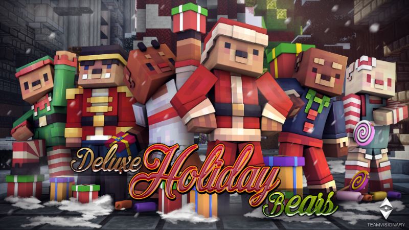 Deluxe Holiday Bears on the Minecraft Marketplace by Team Visionary