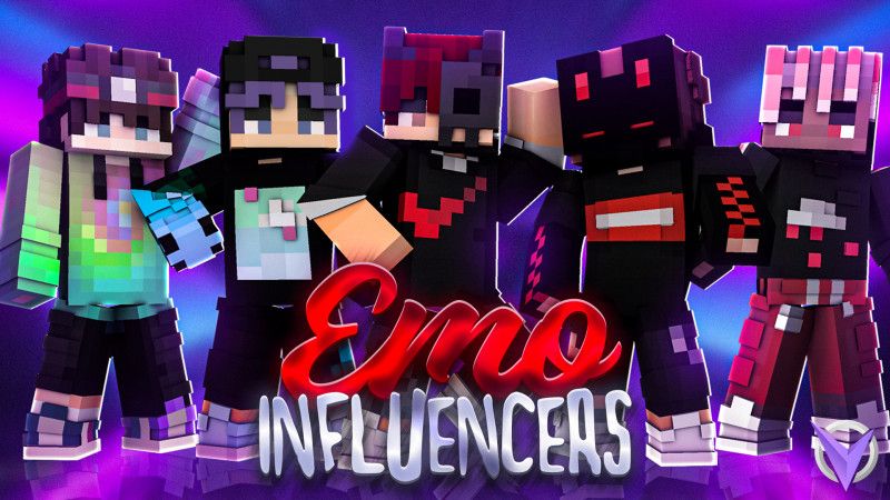 Emo Influencers on the Minecraft Marketplace by Team Visionary