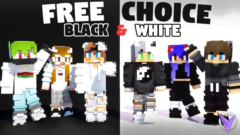 Free Choice: Black & White on the Minecraft Marketplace by Team Visionary