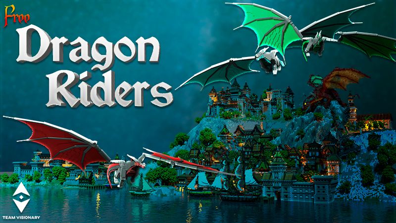 Free Dragon Riders on the Minecraft Marketplace by Team Visionary