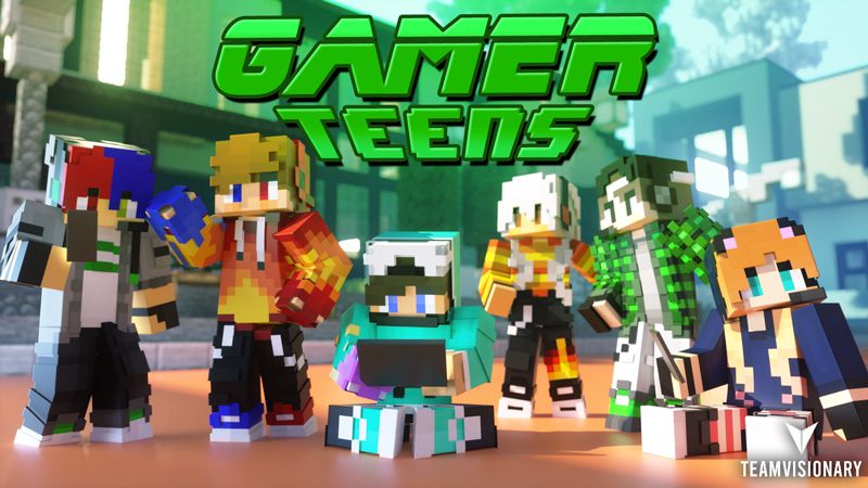 Gamer Teens on the Minecraft Marketplace by team-visionary